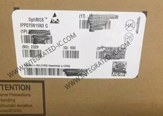 Circuit intégré IPP075N15N3G, puce OptiMOS 3, transistor de puissance MOSFET 150V