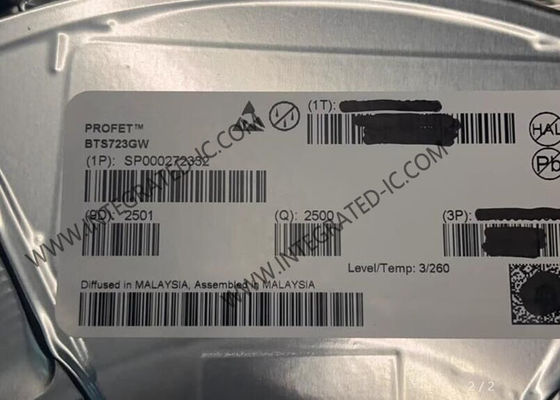 Circuit intégré BTS723GW - CI - Commutateur de puissance côté haut intelligent 7V à 58V avec 2 sorties et courant de 2,9 A