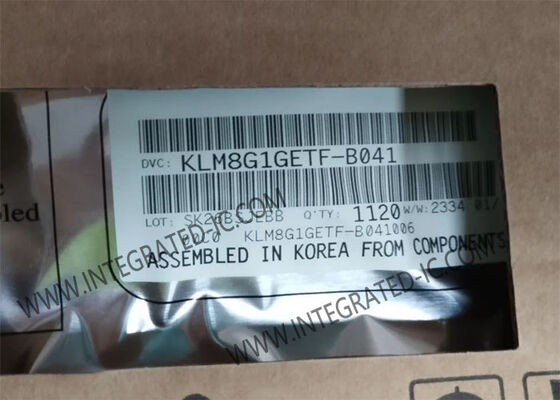 KLM8G1GETF-B041 Puce à mémoire IC 8 Go eMMC 5.1 Puce à mémoire IC pour appareils électroniques grand public