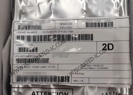 XCZU47DR-2FFVE1156I Réseau Logique Programmable sur Site avec Vitesse de 28.21Gb/s, DMA 64 bits et Interface eMMC 8 bits