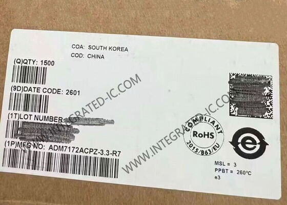 ADM7172ACPZ-3.3 Circuit Intégré Puce Régulateur de Tension Faible Bruit Faible Chute 3.3V