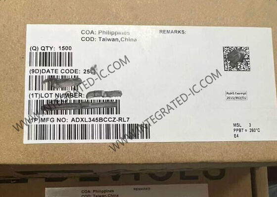 ADXL345BCCZ Capteur numérique à accéléromètre tri-axe à ultra-faible puissance IC avec sortie numérique