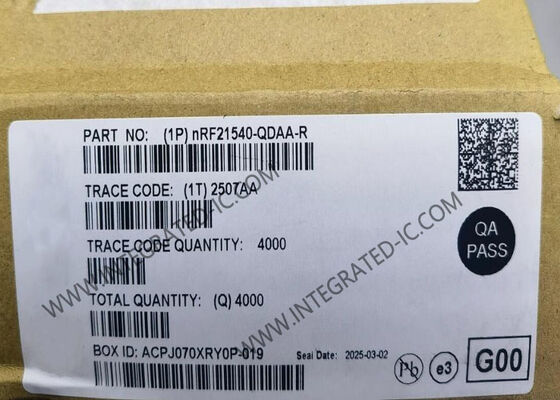 Module de communication sans fil NRF21540-QDAA-R à 2,5 GHz RF avant 16-QFN