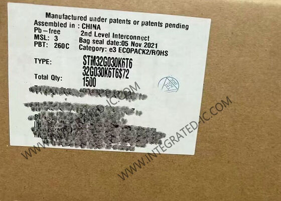 Microcontrôleur STM32G030K6T6 MCU Microcontrôleur 32 bits IC 64MHz MCU de ligne économique grand public