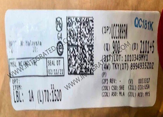 Puce de circuit intégré UCC3895N, contrôleur de pont complet à déphasage avec logique de commande améliorée