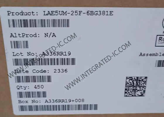 LAE5UM-25F-6BG381E Porte programmable sur le terrain LA-ECP5 puce FPGA FBGA381 montée en surface