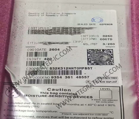 Microcontrôleur S32K312NHT0MPBST MCU Automobile 32 bits 120MHz Microcontrôleur CI