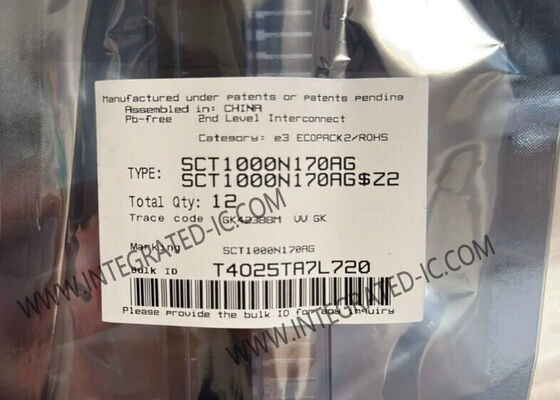 SCT1000N170AG 1700V 7A Puissance par carbure de silicium automobile MOSFET puce de circuit intégré HiP247