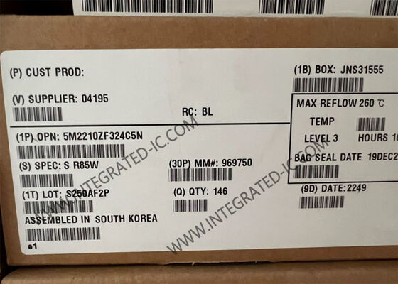 5M2210ZF324C5N FPGA programmable en système avec FBGA 324 broches et 271 E/S, dispositif logique programmable complexe