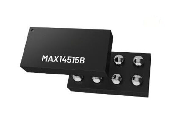MAX14515BAWA puce de circuit intégré à haute tension pilote de lentille liquide avec DAC monotonique à 8 bits WLP-8